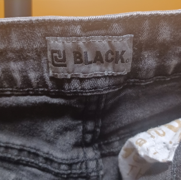 (2 Pairs)(Same Sz) Black & Gray/Blue Jeans (Waist 34) - Picture 10 of 12